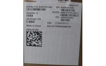 Lenovo 5CB1P01366 Tastatur inkl. Topcase ASM_FRA W21KH AGBL H