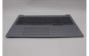 Lenovo 5CB1P01370 C-Cover with keyboard,Greek,Arctic Grey,Backlight