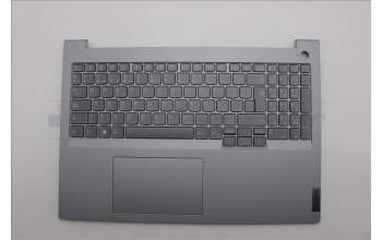 Lenovo 5CB1P01382 C-Cover with keyboard,Spanish,Arctic Grey,Backlight
