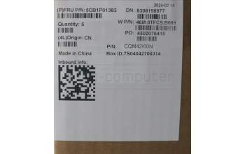 Lenovo 5CB1P01383 C-Cover with keyboard,Switzerland,Arctic Grey,Backlight