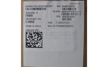 Lenovo 5CB1P01397 Tastatur inkl. Topcase ASM_FRA W21KH AGNBL H