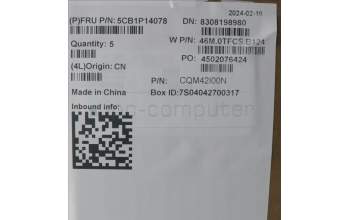 Lenovo 5CB1P14078 Tastatur inkl. Topcase ASM_UK W21KH AGNBL H