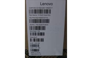 Lenovo 5CB1P15533 Lower Case H 82Y7 STGY Noraml
