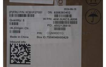 Lenovo 5CB1P27051 Tastatur inkl. Topcase ASM_ENG W 21MV AG BL