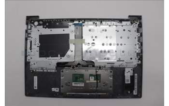 Lenovo 5CB1P27056 C-Cover with keyboard, German, Arctic Grey, Backlight, UK