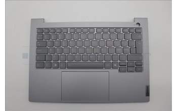 Lenovo 5CB1P27065 Tastatur inkl. Topcase ASM_NORDIC W 21MV AG BL
