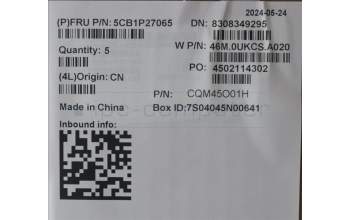 Lenovo 5CB1P27065 Tastatur inkl. Topcase ASM_NORDIC W 21MV AG BL