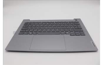Lenovo 5CB1P27066 C-Cover with keyboard, Portuguese, Arctic Grey, Backlight, UK