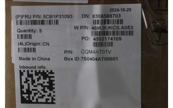 Lenovo 5CB1P31093 C-Cover with keyboard,Russian,Arctic Grey