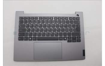 Lenovo 5CB1P31096 C-Cover with keyboard, Switzerland, Arctic Grey, UK