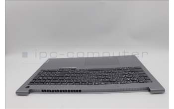 Lenovo 5CB1P31102 C-Cover with keyboard, Arabic, Arctic Grey, Backlight, US