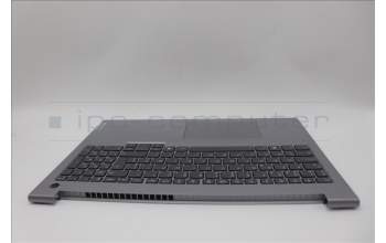 Lenovo 5CB1P31103 C-Cover with keyboard, Belgian, Arctic Grey, Backlight, UK