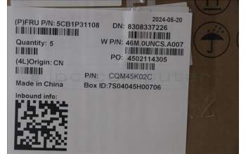 Lenovo 5CB1P31108 Tastatur inkl. Topcase ASM_EURO ENG W21MW AGBL