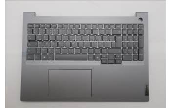 Lenovo 5CB1P31110 C-Cover with keyboard, French Arabic, Arctic Grey, Backlight, UK