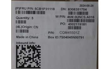 Lenovo 5CB1P31118 C-Cover with keyboard,Italian,Arctic Grey,Backlight