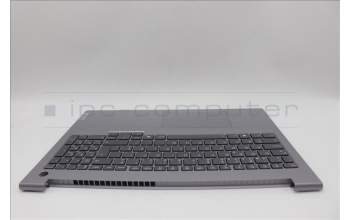 Lenovo 5CB1P31123 C-Cover with keyboard, Portuguese, Arctic Grey, Backlight, UK