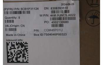 Lenovo 5CB1P31124 Tastatur inkl. Topcase ASM_RUS W 21MW AG BL