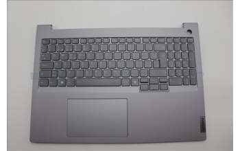 Lenovo 5CB1P31127 C-Cover with keyboard, Switzerland, Arctic Grey, Backlight, UK