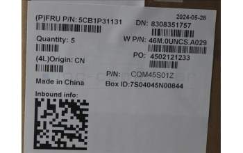 Lenovo 5CB1P31131 Tastatur inkl. Topcase ASM_UK W 21MW AG BL