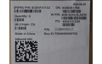 Lenovo 5CB1P31132 C-Cover with keyboard, Ukraine, Arctic Grey, Backlight, US