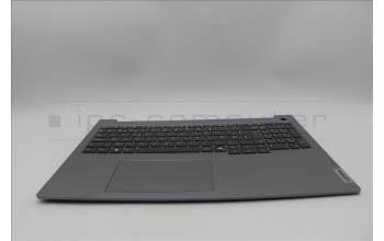 Lenovo 5CB1P31135 C-Cover with keyboard, Belgian, Arctic Grey, UK