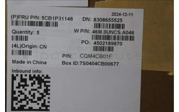 Lenovo 5CB1P31148 Tastatur inkl. Topcase ASM_ITA W 21MW AG