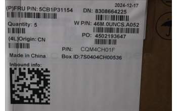 Lenovo 5CB1P31154 Tastatur inkl. Topcase ASM_POR W 21MW AG