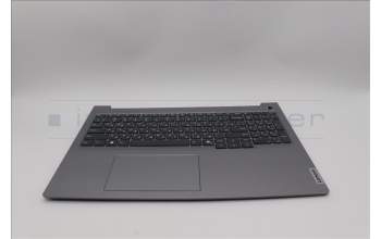 Lenovo 5CB1P31155 C-Cover with keyboard, Russian, Arctic Grey