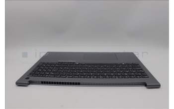 Lenovo 5CB1P31156 C-Cover with keyboard, Slovenian, Arctic Grey, UK