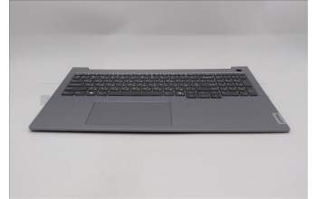 Lenovo 5CB1P31163 C-Cover with keyboard, Ukraine, Arctic Grey, US