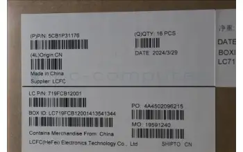 Lenovo 5CB1P31176