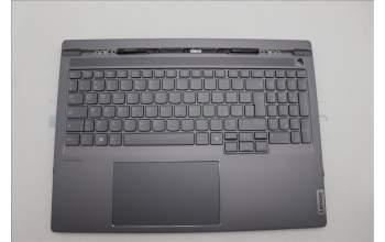 Lenovo 5CB1P31193 C-Cover with keyboard, Italian, Storm Grey, w/Screw, UK
