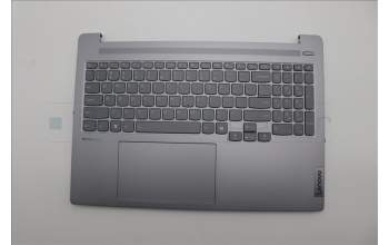 Lenovo 5CB1P31495 C-Cover with keyboard, English, Arctic Grey, US