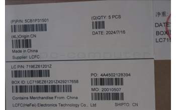 Lenovo 5CB1P31501 C-Cover with keyboard, Greek, Arctic Grey, US