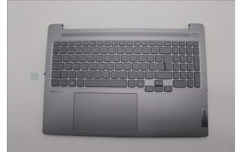 Lenovo 5CB1P31531 C-Cover with keyboard, German, Arctic Grey, UK