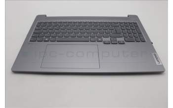 Lenovo 5CB1P31549 C-Cover with keyboard, UK English, Arctic Grey, UK