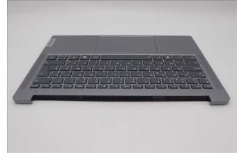 Lenovo 5CB1P31553 C-Cover with keyboard, Belgian, Arctic Grey, UK
