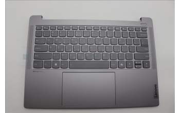 Lenovo 5CB1P31563 C-Cover with keyboard, Greek, Arctic Grey, US