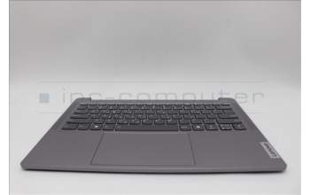 Lenovo 5CB1P31563 C-Cover with keyboard, Greek, Arctic Grey, US