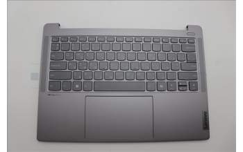 Lenovo 5CB1P31581 C-Cover with keyboard, Ukraine, Arctic Grey, US
