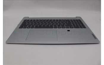 Lenovo 5CB1P33448 C-Cover with keyboard, Hebrew, Cloud Grey, Backlight, FingerPrint, US