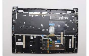 Lenovo 5CB1P33451 C-Cover with keyboard, UK English, Cloud Grey, Backlight, FingerPrint, UK