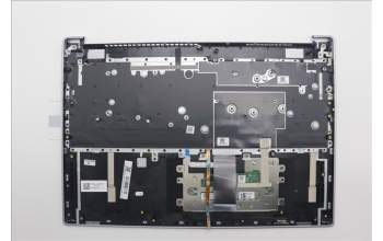 Lenovo 5CB1P33472 C-Cover with keyboard, English, Cloud Grey, Backlight, Non-Fingerprint, US