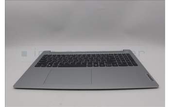 Lenovo 5CB1P33473 C-Cover with keyboard, Greek, Cloud Grey, Backlight, Non_FingerPrint