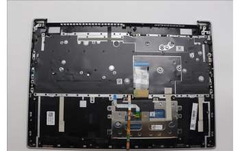 Lenovo 5CB1P33479 C-Cover with keyboard, Hebrew, Cloud Grey, Backlight, Non-FingerPrint, US