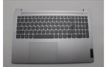 Lenovo 5CB1P33482 C-Cover with keyboard, UK English, Cloud Grey, Backlight, Non-FingerPrint, UK