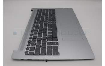 Lenovo 5CB1P33491 C-Cover with keyboard,German,Cloud Grey,Backlight,Non_Fingerprint