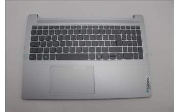 Lenovo 5CB1P33497 C-Cover with keyboard, Switzerland, Cloud Grey, Backlight, Non-Fingerprint, UK