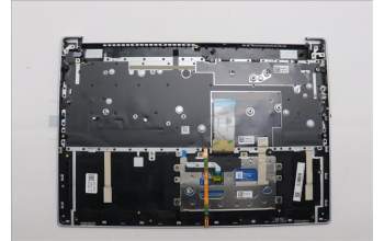 Lenovo 5CB1P33498 C-Cover with keyboard, Bulgarian, Cloud Grey, Backlight, Non-FingerPrint, UK