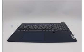 Lenovo 5CB1P33517 C-Cover with keyboard, Portuguese, Abyss Blue, Backlight, FingerPrint, UK